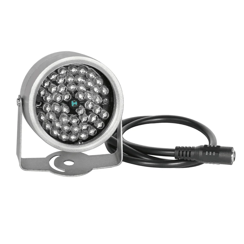 48 LED المنور 850nm الأشعة تحت الحمراء الأشعة تحت الحمراء LED ضوء للرؤية الليلية ملء الضوء لشاشة كاميرا CCTV الضوء المساعد