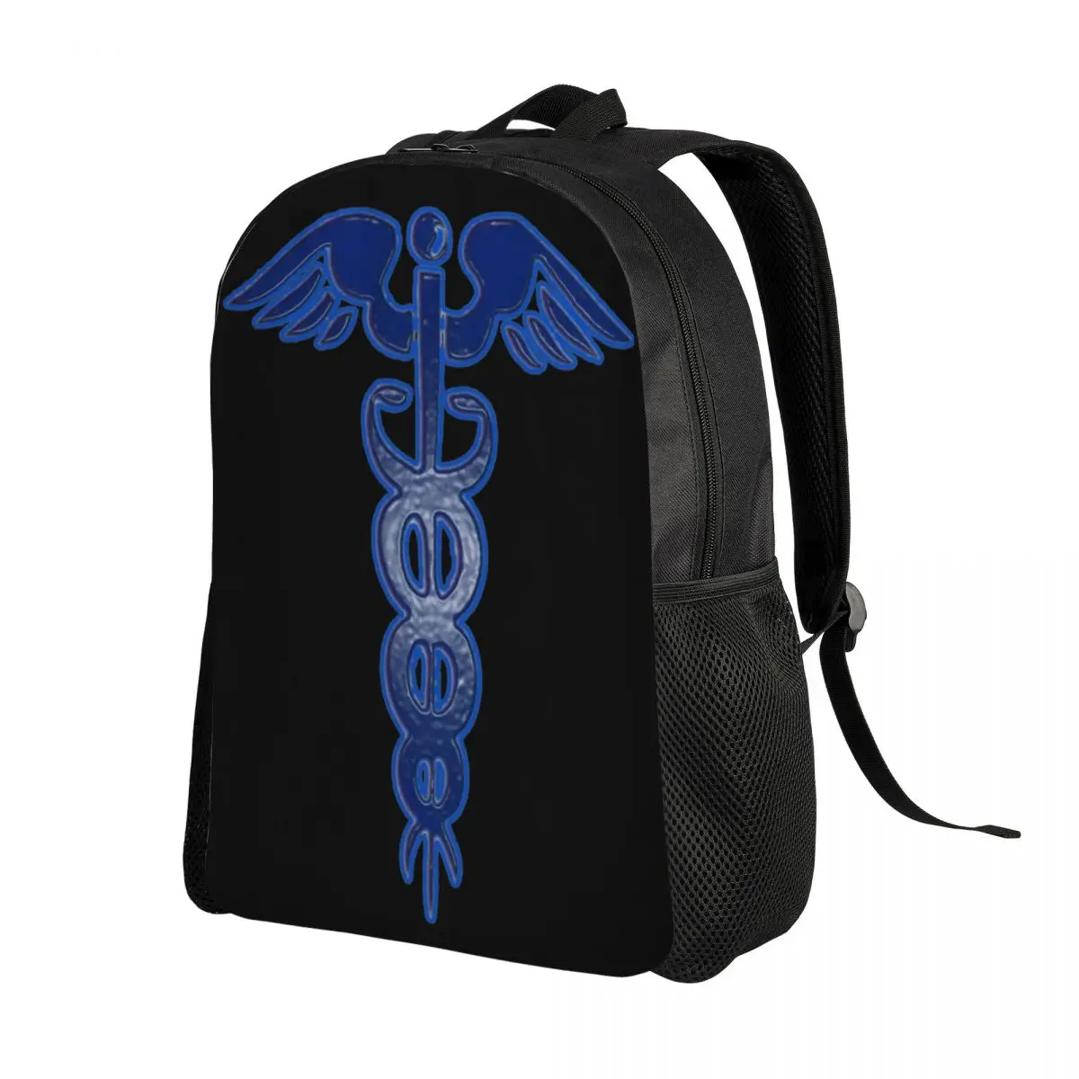 Customized Emt Star Of Life Symbol Paramedic Backpacks Water Resistant School College Emergency Medical Bag Printing Bookbags