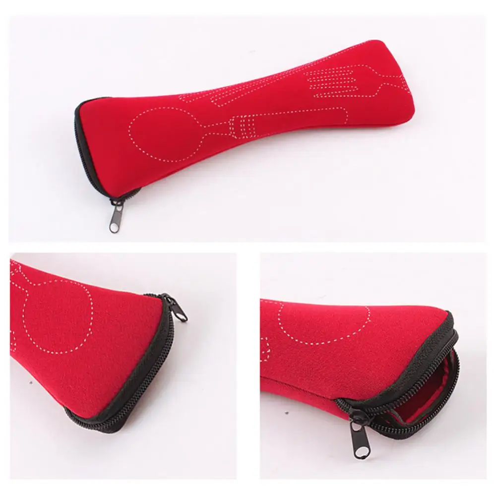 

1PCS Washable Tableware Bag with Zipper Travel Cutlery Kit Case Portable Pouch For Dinner Travel Camping Tableware