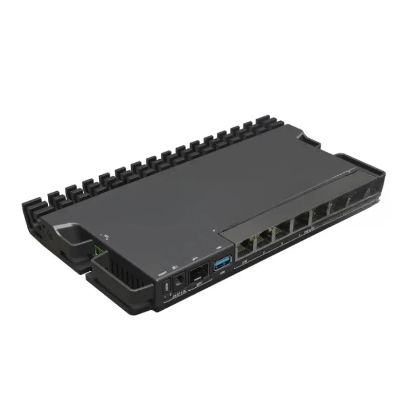 

RB5009UPr+S+IN RB5009 router with PoE-in and PoE-out on all ports, small and medium ISPs. 2.5/10 Gigabit Ethernet SFP+
