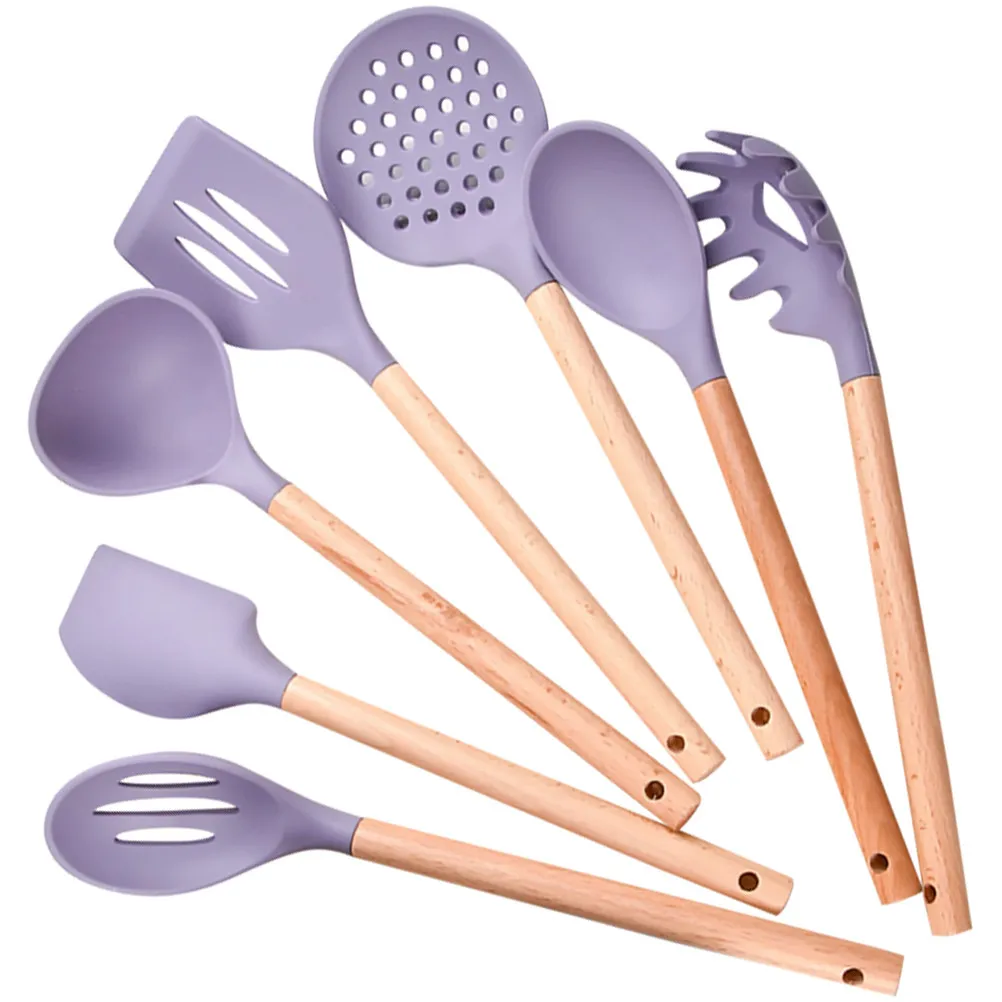 

Cooking Tools Silicone Utensil Kitchen Utensils Meat Fork Stainless Steel Kitchenware