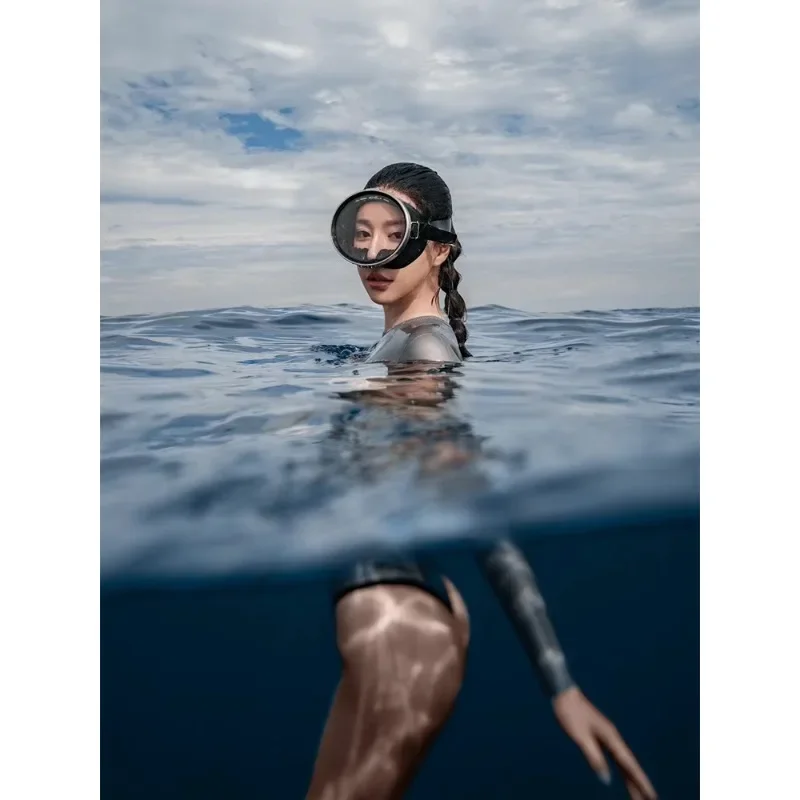 Freediving Mask, Retro Diving Photo Mask Scuba Snorkeling