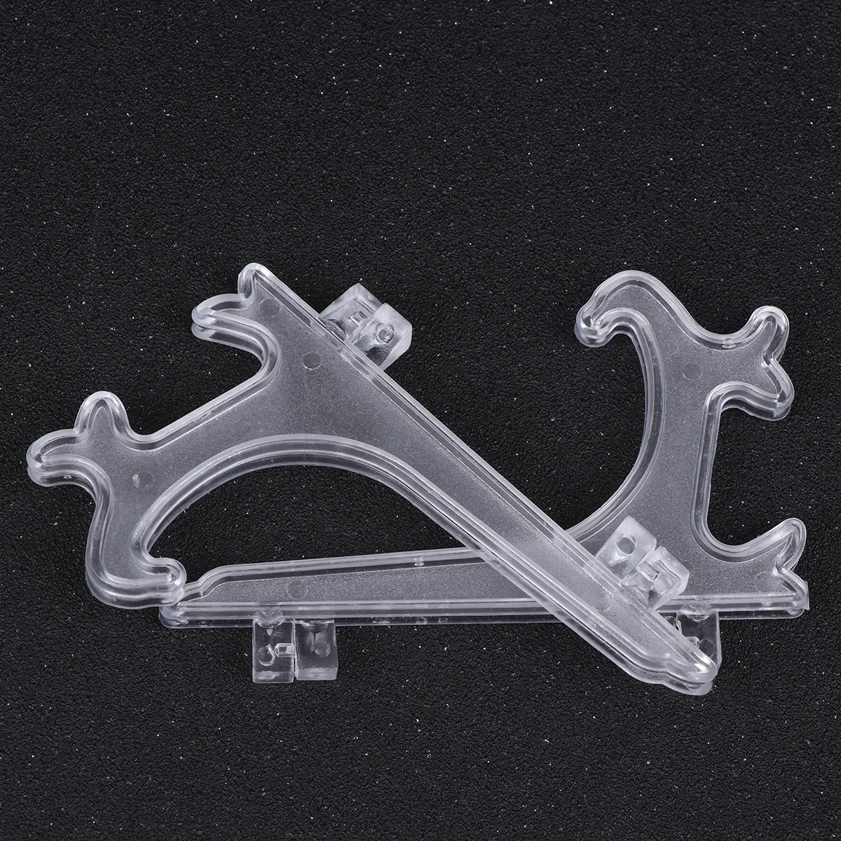 

15 Pcs Tea Rack Display Dish Holder Plate Stand Stone Painting Round Brick Solid