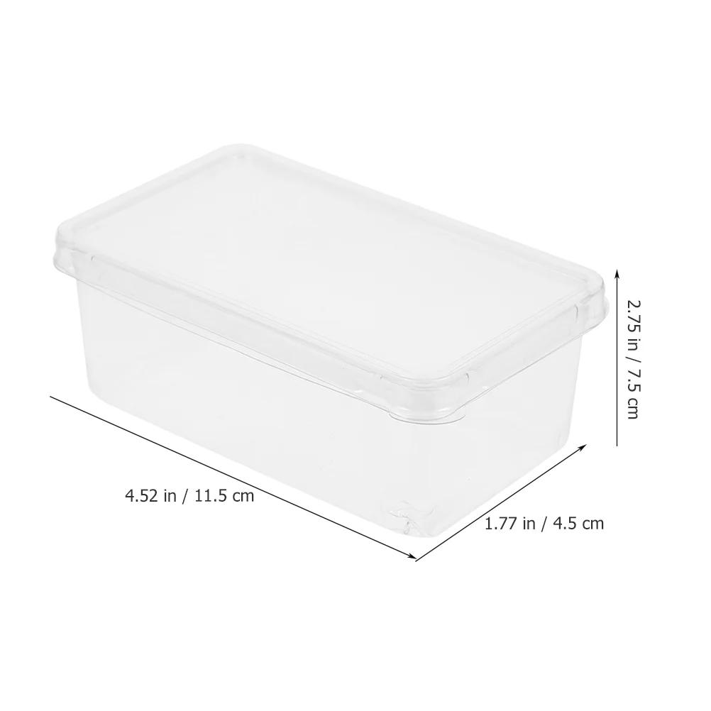 Transparent Boxes Tiramisu Clear Cake Carrier Soy Milk Bakery Containers Food with Lids