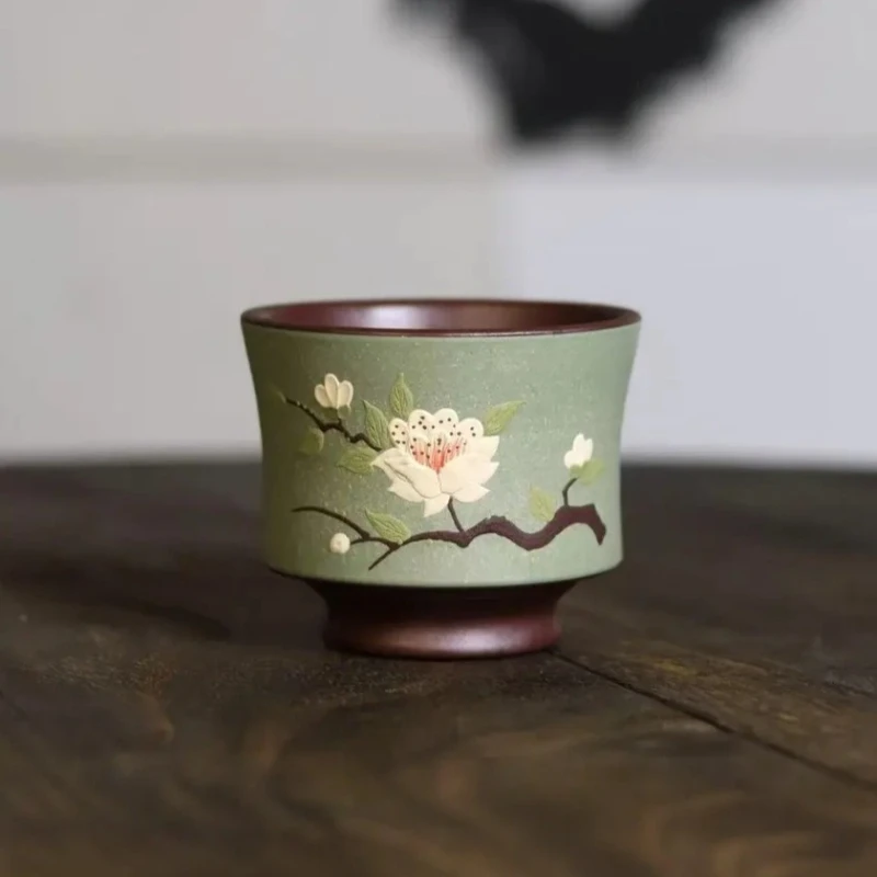 

LTT hand-painted Kung Fu tea set household simple tea bowl master tea cup
