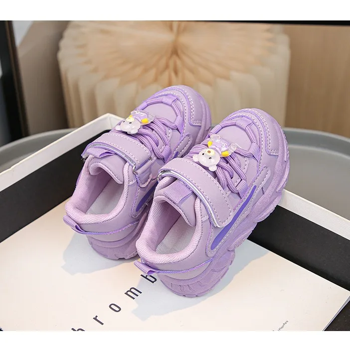 Bear خريف جديد للأطفال أحذية أبي أحذية رياضية للأولاد أحذية الجري الجلدية للفتيات #4