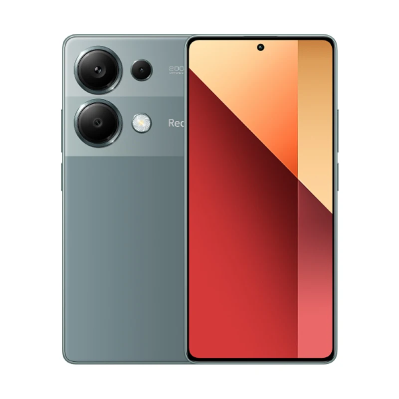 Versão global Xiaomi Redmi Note 13 Pro 4G 200MP OIS Câmara Helio G99-Ultra Smartphone 120Hz FHD+ AMOLED 67W Carregamento do telemóvel