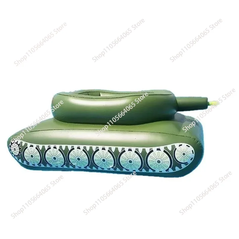 for    Water Fighting Pool Toys Inflatable Tank Water Spray Float Swimming Ring 1pcs