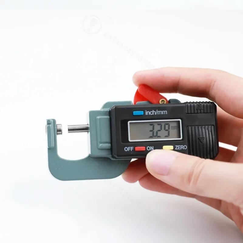 Digital Horizontal Thickness Gauge 0-12.7mm 0.01mm Precision Jewelry Pearl Round Diameter Measuring Thickness Meter