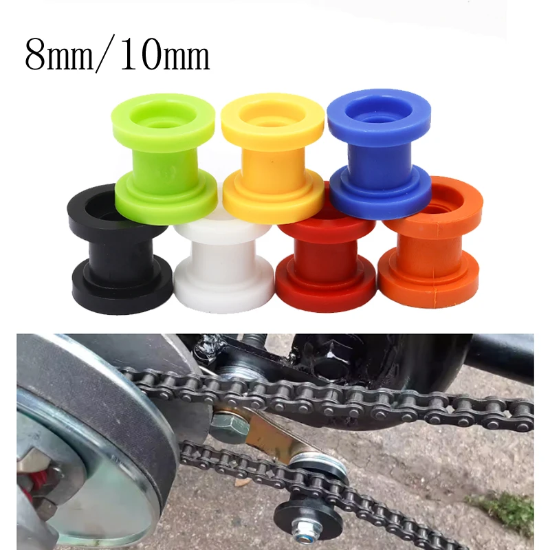 8/10mm Drive Chain Roller Pulley Wheel Slider Tensioner Wheel Guide For Enduro Motorcycle Motocross PIT Dirt Bike ATV CRF CR XR