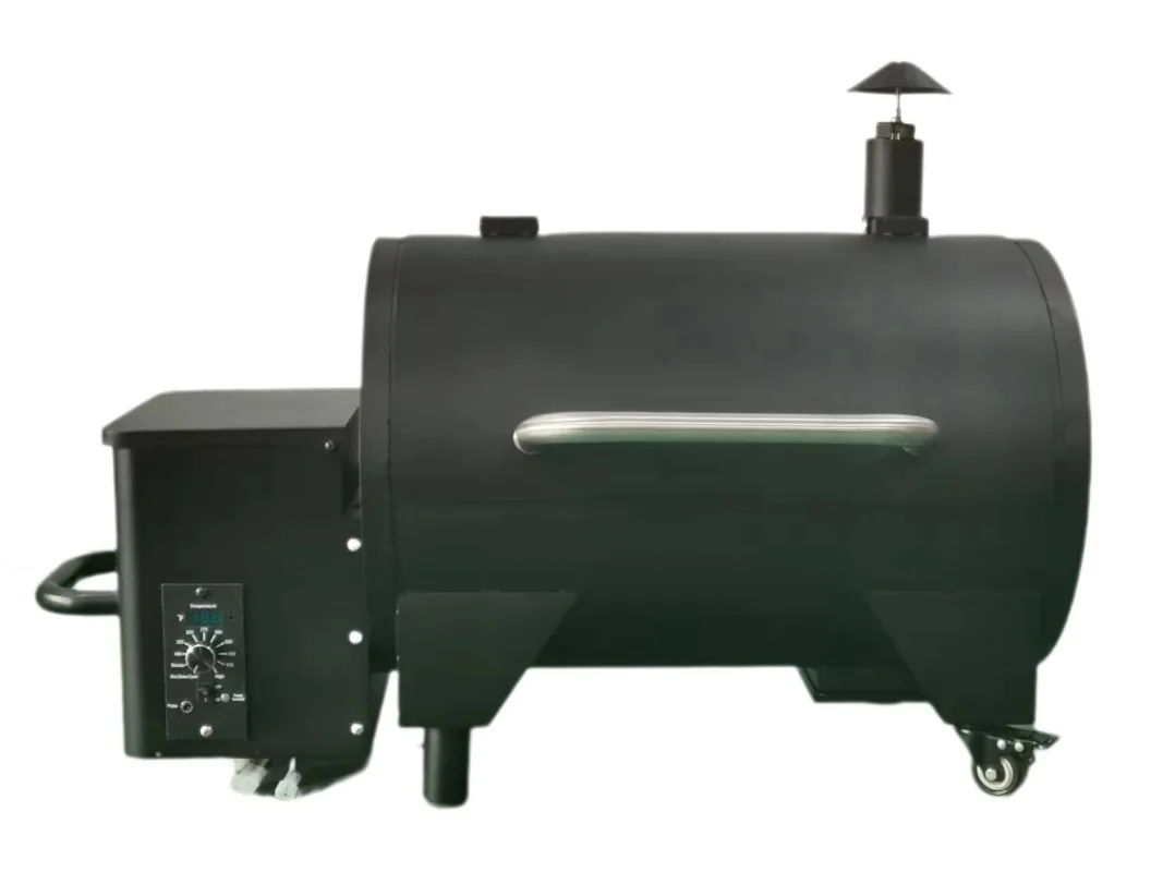 Dese OEM ODM Custom logo Wifi bluetooth Control Bbq Smoker Smart Full Size Pellet Grill Machine for Camping, Cooking