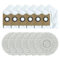 For Airbot Robot Vacuum For X40 Ultra Accessories Parts Mop Cloth Dust Bag Kit Cleaning Tools Home Appliance Parts