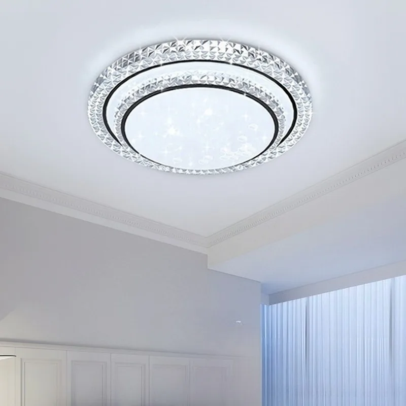 Modern Minimalist LED Ceiling Light Full Spectrum Eye Caring Luxury Home Lighting for Living Room Bedroom Whole House Lighting
