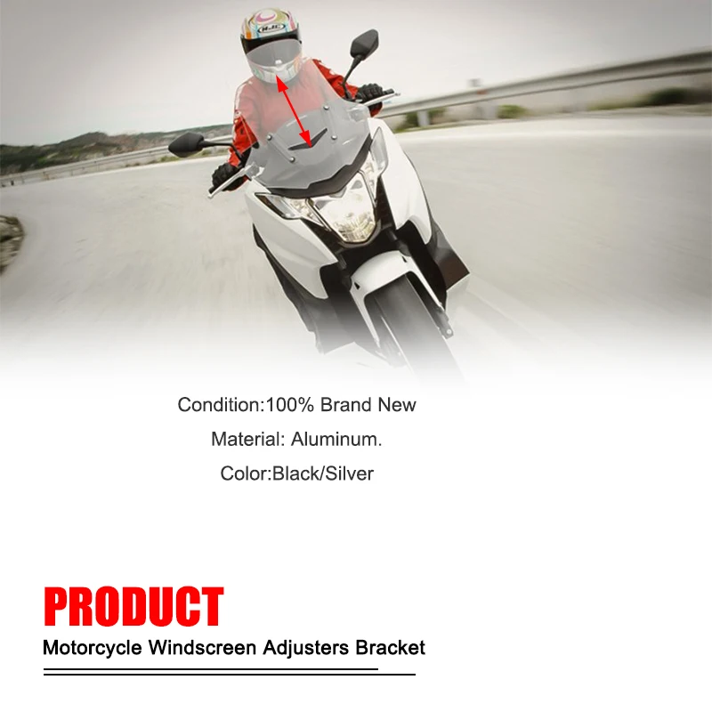 عدّالات تدفق هواء قابل للتعديل ، ملحقات الدراجات النارية ، الزجاج الأمامي ، NC750D ، NC 750D ، NC c750 D ، الشاشة ، nay ، #2
