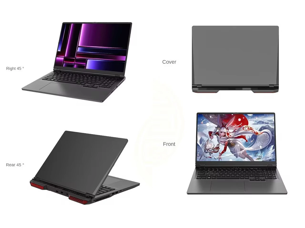 Oushedi i7-12700H Gaming Book, Laptop da 16 pollici, schermo IPS 2.5K Ultra HD con cornice stretta, NVIDIA RTX3060, Window 11, 32G RAM, SSD