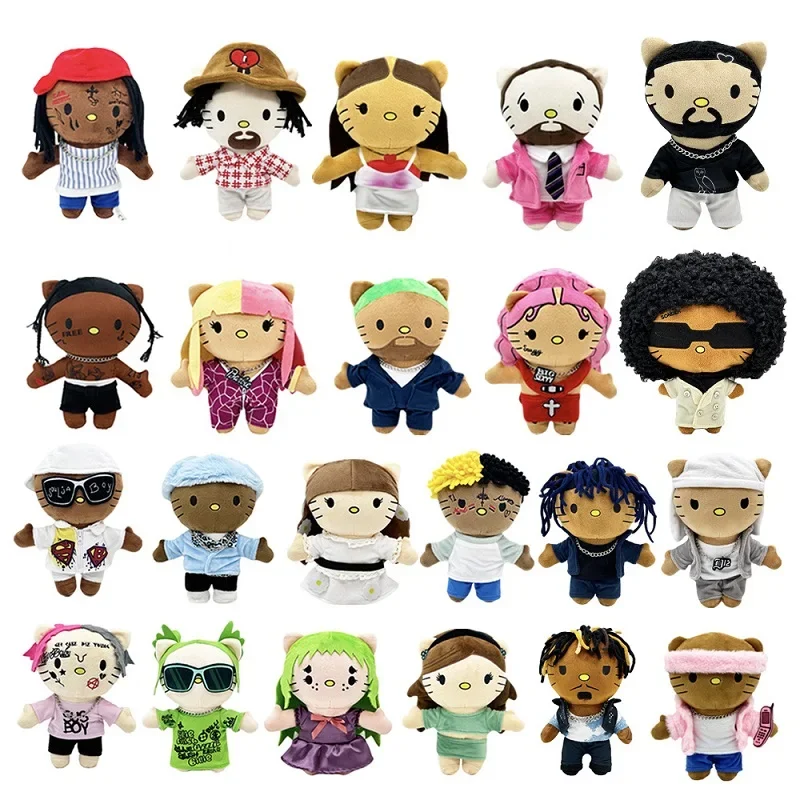 24cm Plush Travis Scott Nicki Minaj Plush LIL PEEP plush  Plush Toy Animals Soft Plush Children Gifts