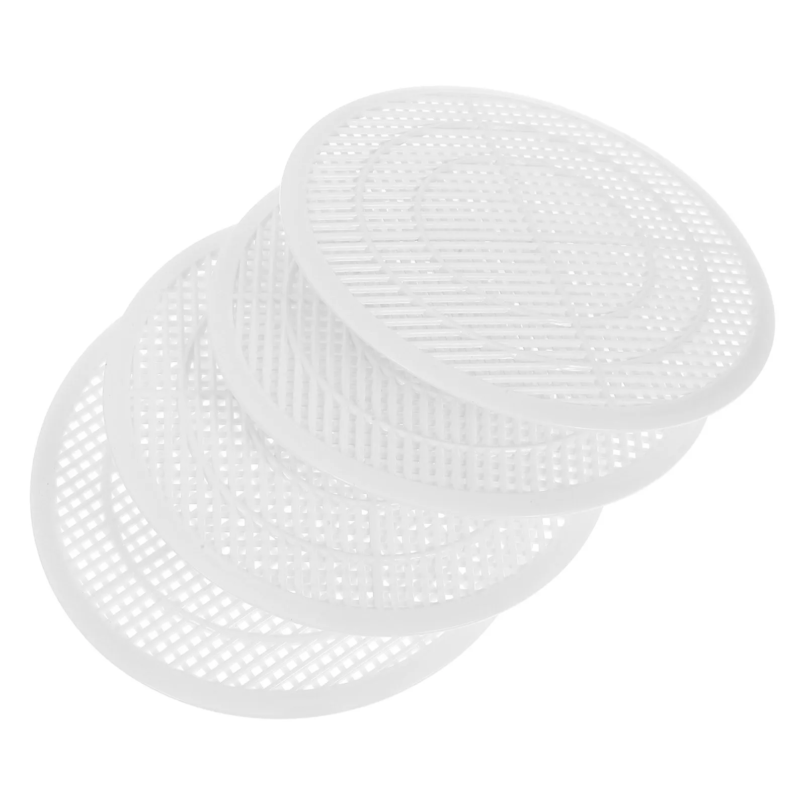 

4Pcs High Efficiency Filtration Shower Drain Hair Catcher Bathtub Sink Strainer Bathroom Cover Easy Installation