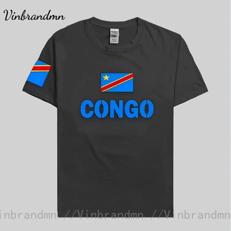 DR Congo T shirt men sweatshirt 2021 new hip hop streetwear clothing sporting tracksuit COD DRC DROC Congo-Kinsha Congolese Tees