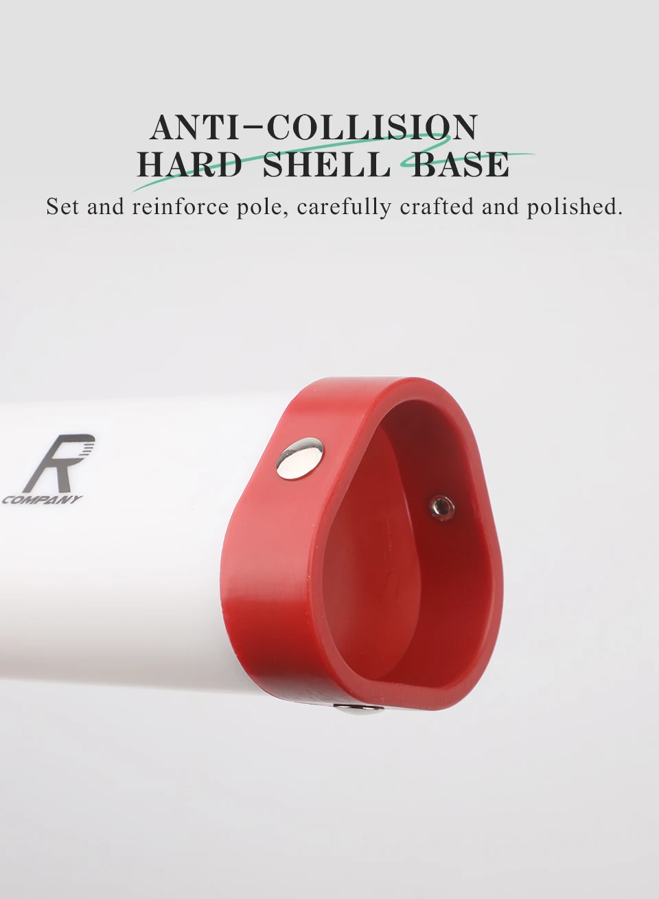 ROLLFISH 53–155 cm wasserdichtes Angelrutenetui – widerstandsfähiges und langlebiges PP-Material, Anti-Roll-Dreiecksdesign für Angelgeräte – Detail 7