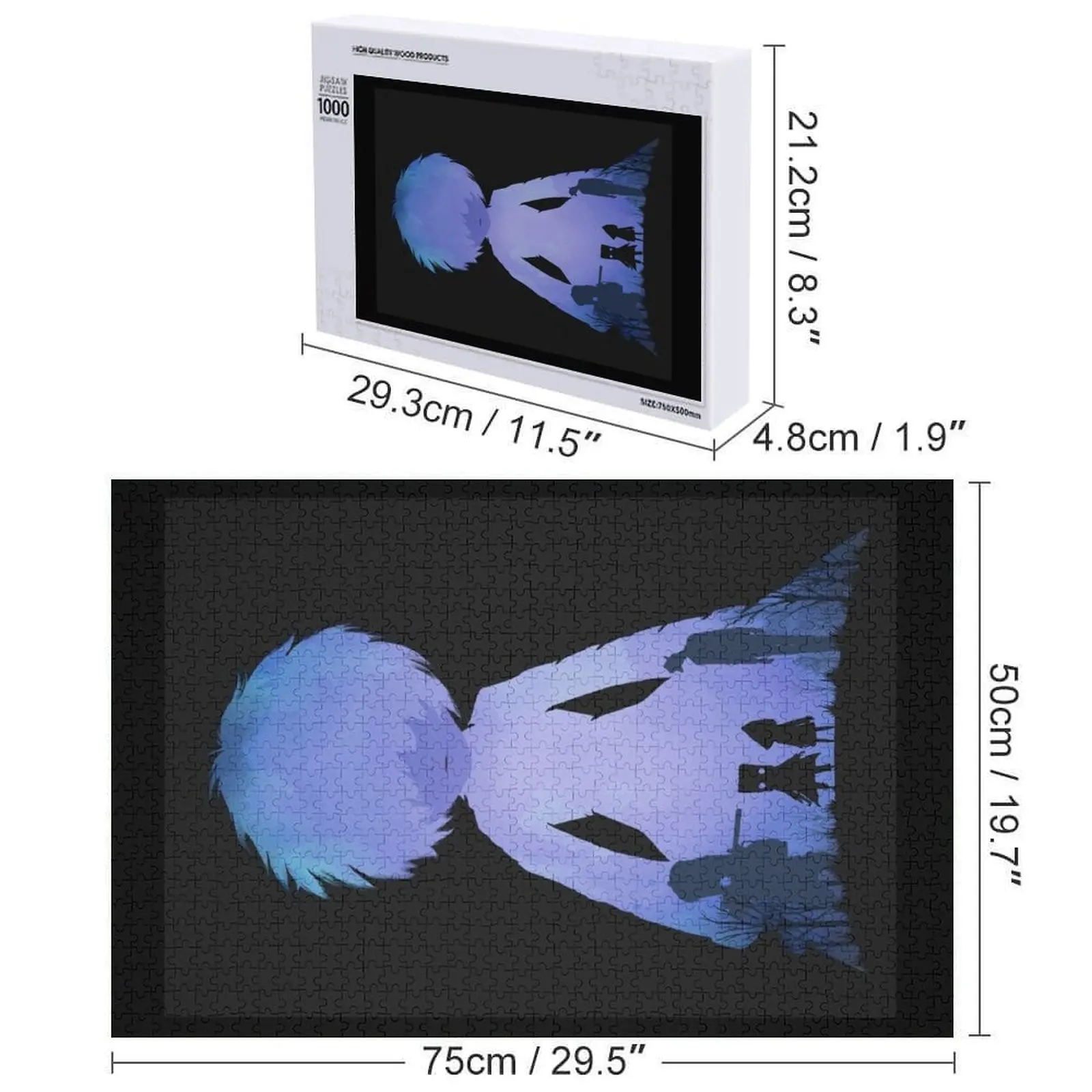 Pesadillas - Ilusión Rompecabezas Juguetes Personalizados Foto De Madera Rompecabezas Personalizado