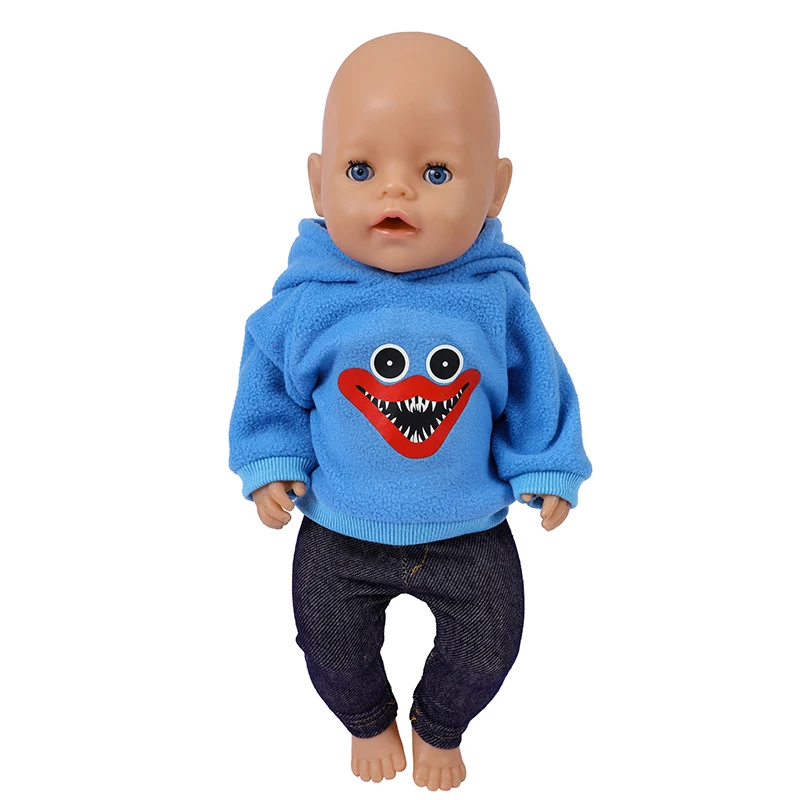 

2025 The New Hot-selling Solid Color Hoodie Creative Fun Pattern Sweater Fashionable Personality Keep Warm and Comfortable