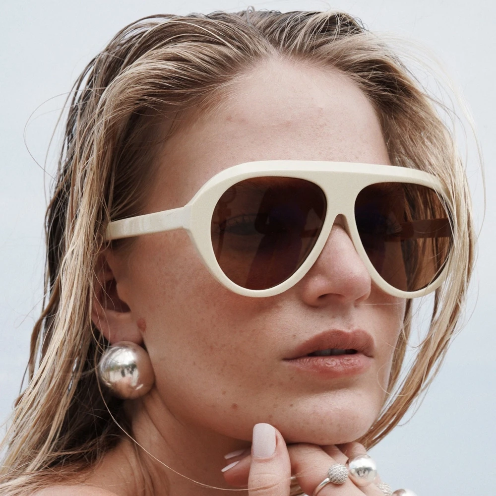 ShinyCo Marca de luxo europeia e americana grande moldura óculos de sol de painel de alta qualidade óculos de sol da moda para comércio exterior