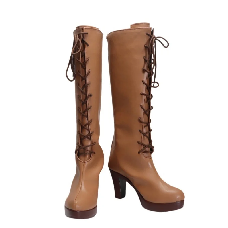 Anime ma nouvelle vie comme méchante: toutes les rues plombées pour Doom Catarina Claes/Katarina Claes Cosplay bottes chaussures femmes chaussures Lolita