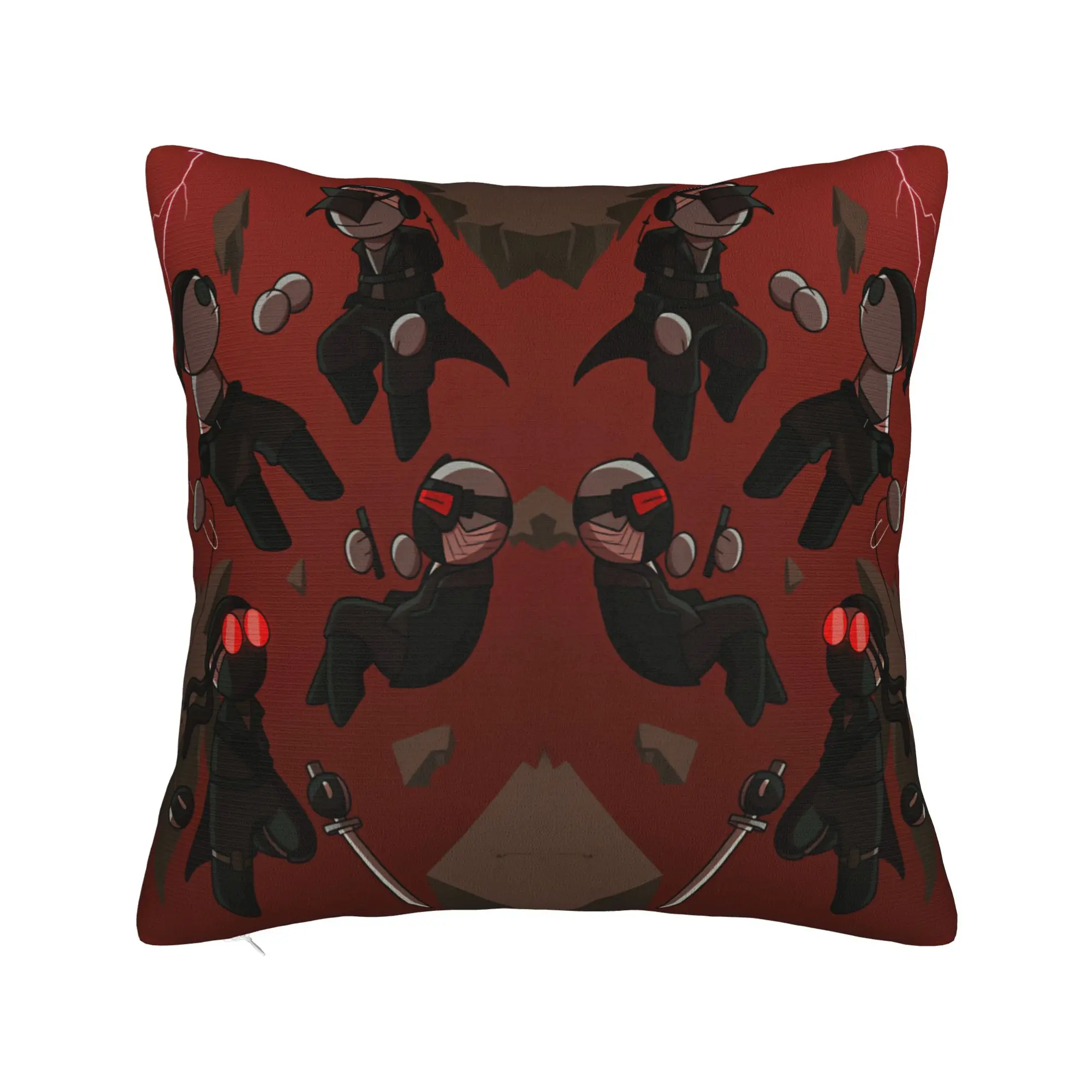MADNESS COMBAT Pillow Cover  Soft Cushion Cover Vintage Pillow Case For Sofa Home Decoration