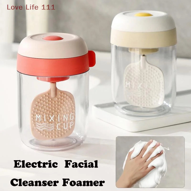 Automatic Foaming Maker Mini Washing Face Foamer Machine Bathroom Desktop Large Capacity Container Foaming Maker Facial Cleaner