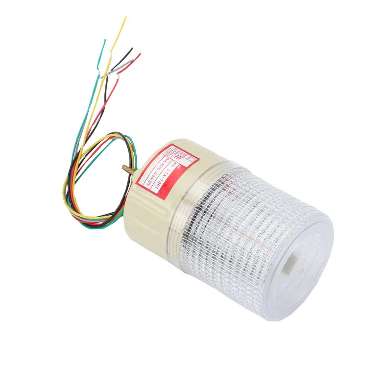 

3 Color Strobe Signal Warning Light Indicator Light LED Lamp Small Rotating Bulb With Sound Security Alarm