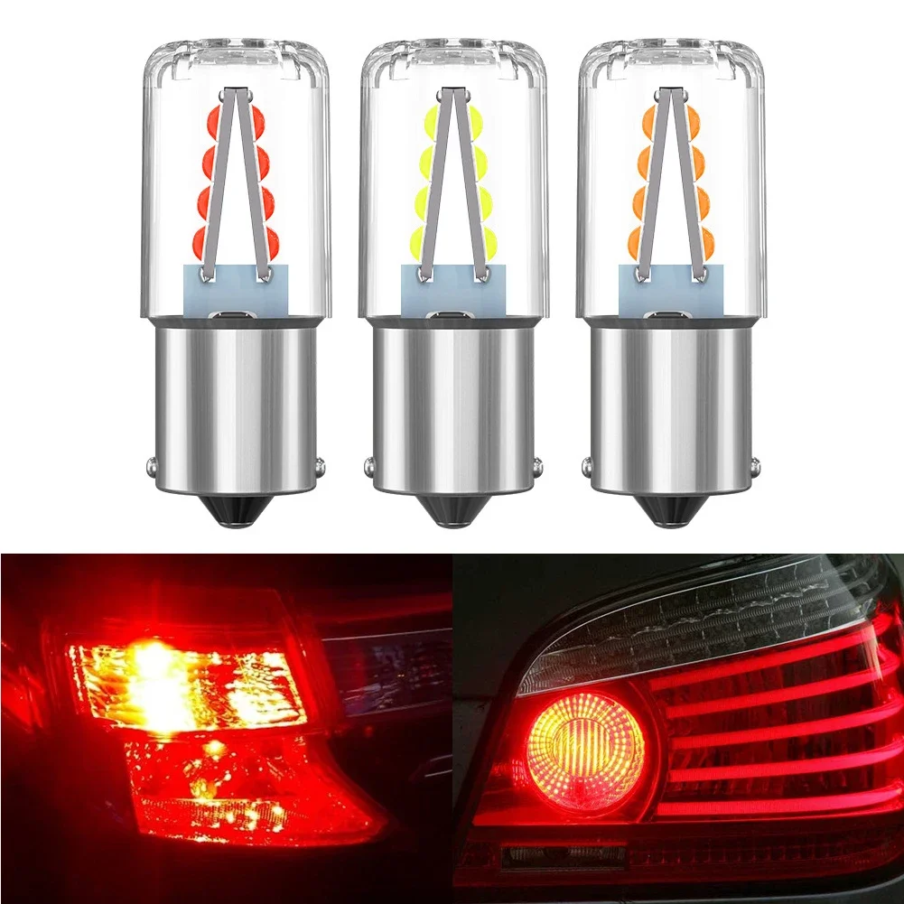 

1156 BA15S P21W LED 1157 BAY15D P21/5W Лампа 3030 SMD CANBUS Автомобильный указатель поворота Тормозной резервный фонарь 6000K 12V Белый Универсальный
