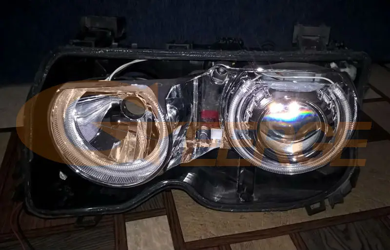 Excellent Ultra Bright CCFL Angel Eyes Halo Rings Kit Day Light For BMW 3 Series E46 Compact 2001 2002 2003 2004 2005