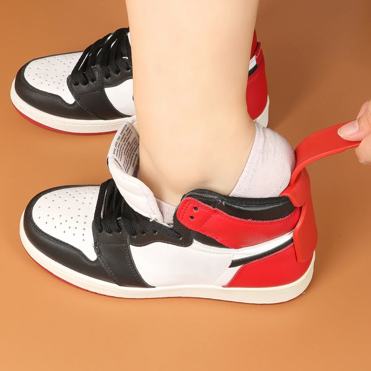 2 Teile/satz Faul Schuhlöffel Kunststoff Bunte Unisex Tragen Schuh Helfer Einfach An- Und Aus Schuh Robuste Schlaf-Hilfe-Tool Schuh Zubehör – Detail 9