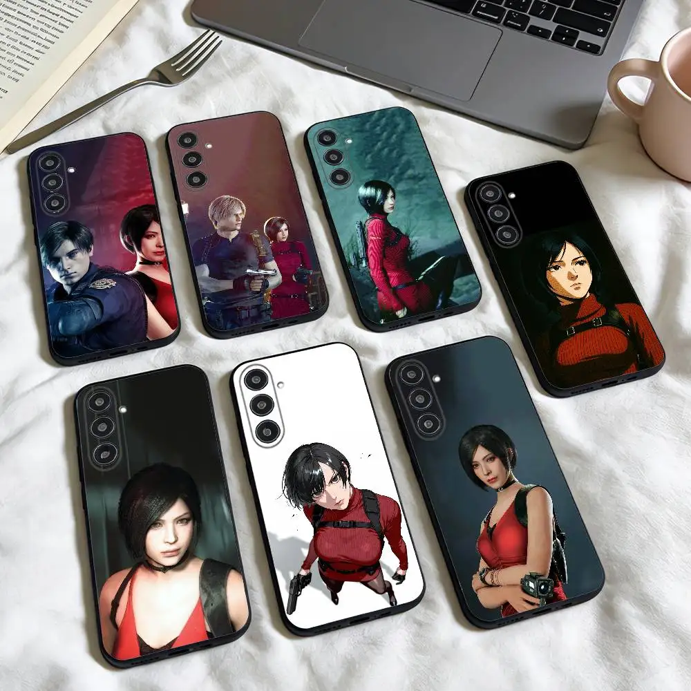 

Ada Wong R-Resident E-Evil 4 phone Case For Samsung Galaxy A73,A72,A71,A70,A53,A52,A51,Others Soft Black Shell