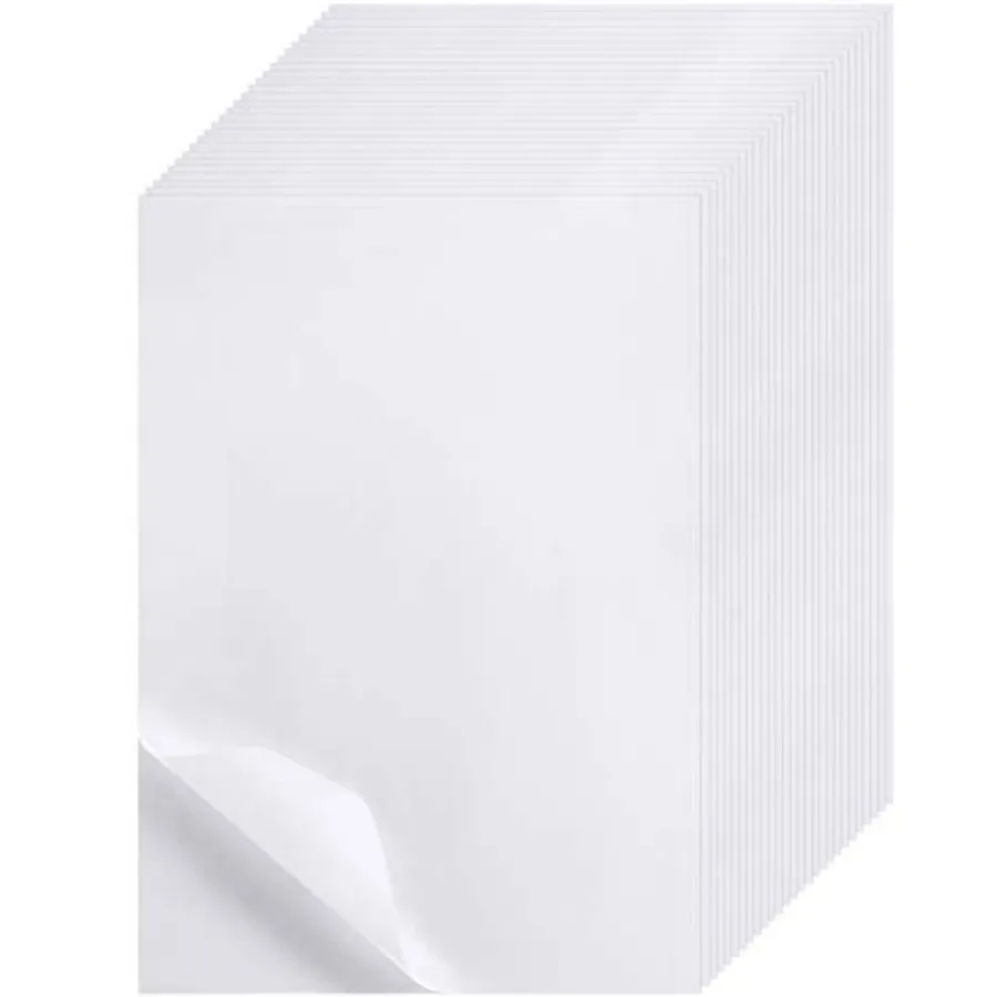 

200 Sheets Tracing Paper 8.5 x 11 inches Artists Tracing Paper White Trace Translucent Clear Carbon for Pencil Sketching Printi