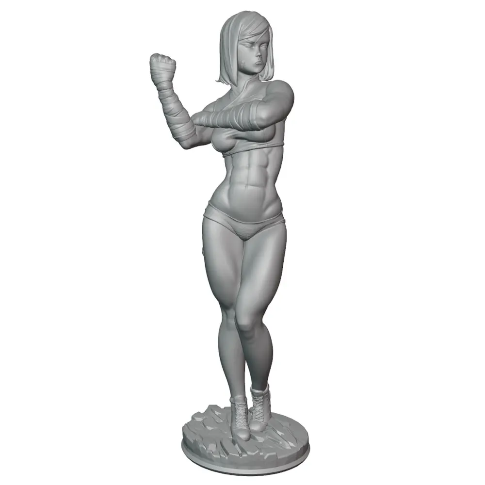 Miniatura de resina 75mm para pintar – Figura coleccionable