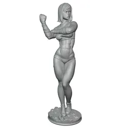 Miniatura de resina 75mm para pintar – Figura coleccionable