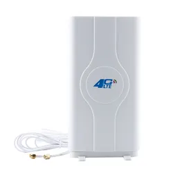 700 ~ 2600mhz 88dbi 3g 4g Lte Antenna Antenna Mobile connettore maschio Booster Mimo Panel Antenna + 2 metri (2x SMA-maschio)