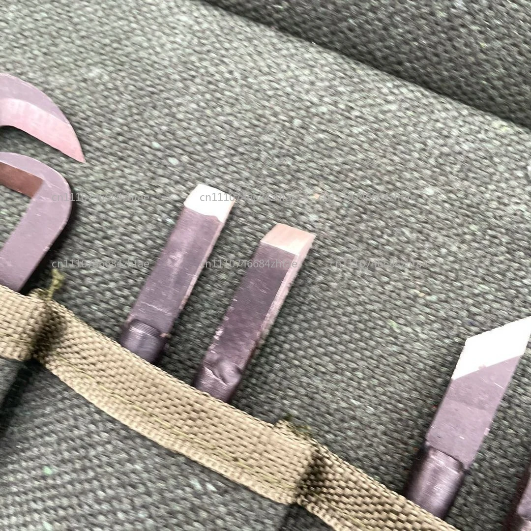 Bonsai Tools Forging Carving Knife Pick Knife Drawing Knife Carving Anti-slip Handle Wire Carving Tools