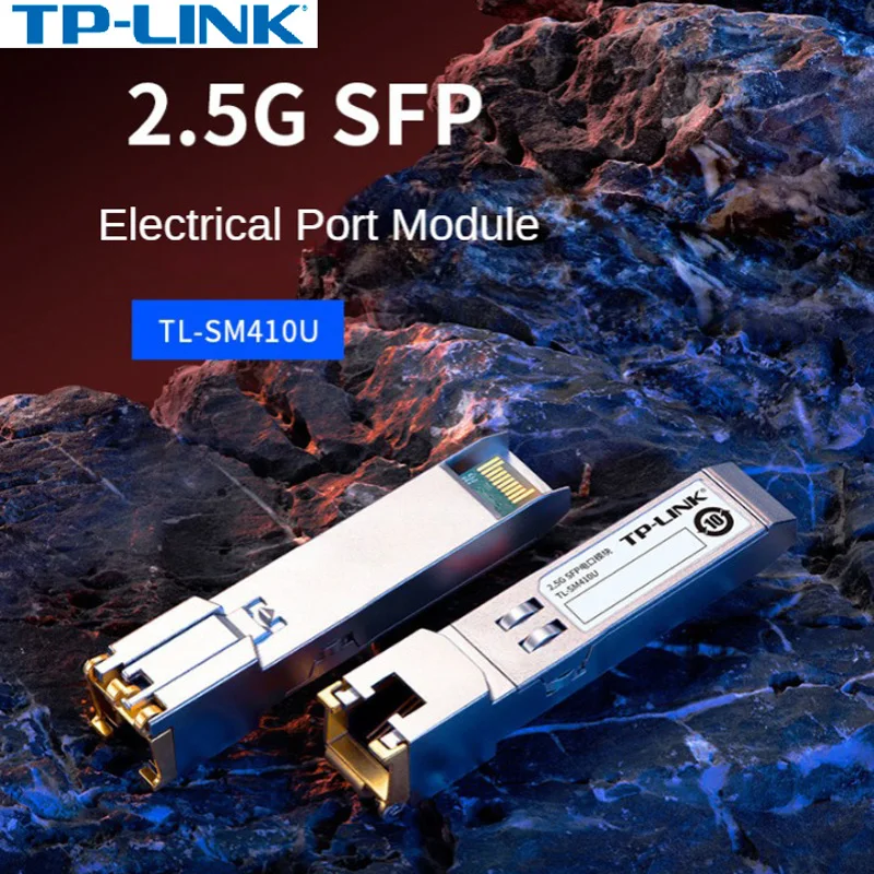 TP-Link 2500Mbps SFP 2.5 sfp to RJ45 2.5 Gigabit 10G Module 2.5gbps Transceiver Switch Optical Module Optical Transceiver