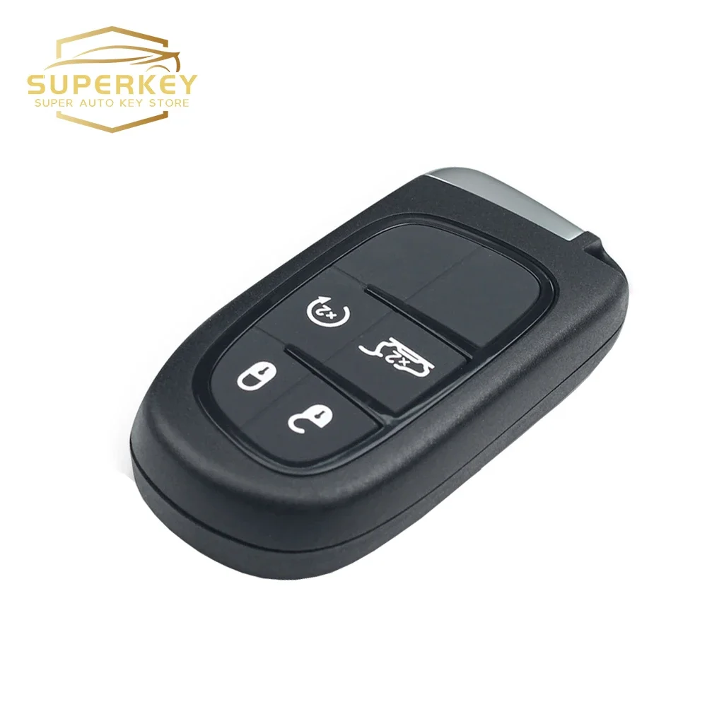 SUPERKEY GQ4-54T 433MHz 5 Buttons ID4A Smart Remote Car Key Fob For 2014 2015 2017 Jeep Cherokee 68141580  AC AF AG AB PCF7953M