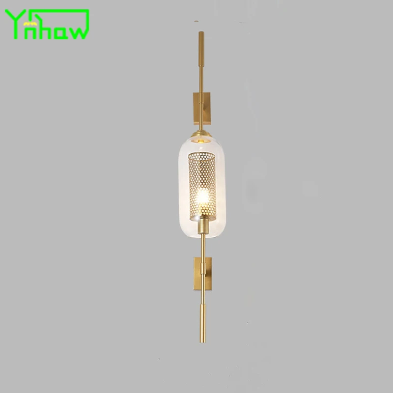 

High-End Neo-Chinese Style Long Pole Wall Lamp for Banquet Hall Villa Corridor Outdoor