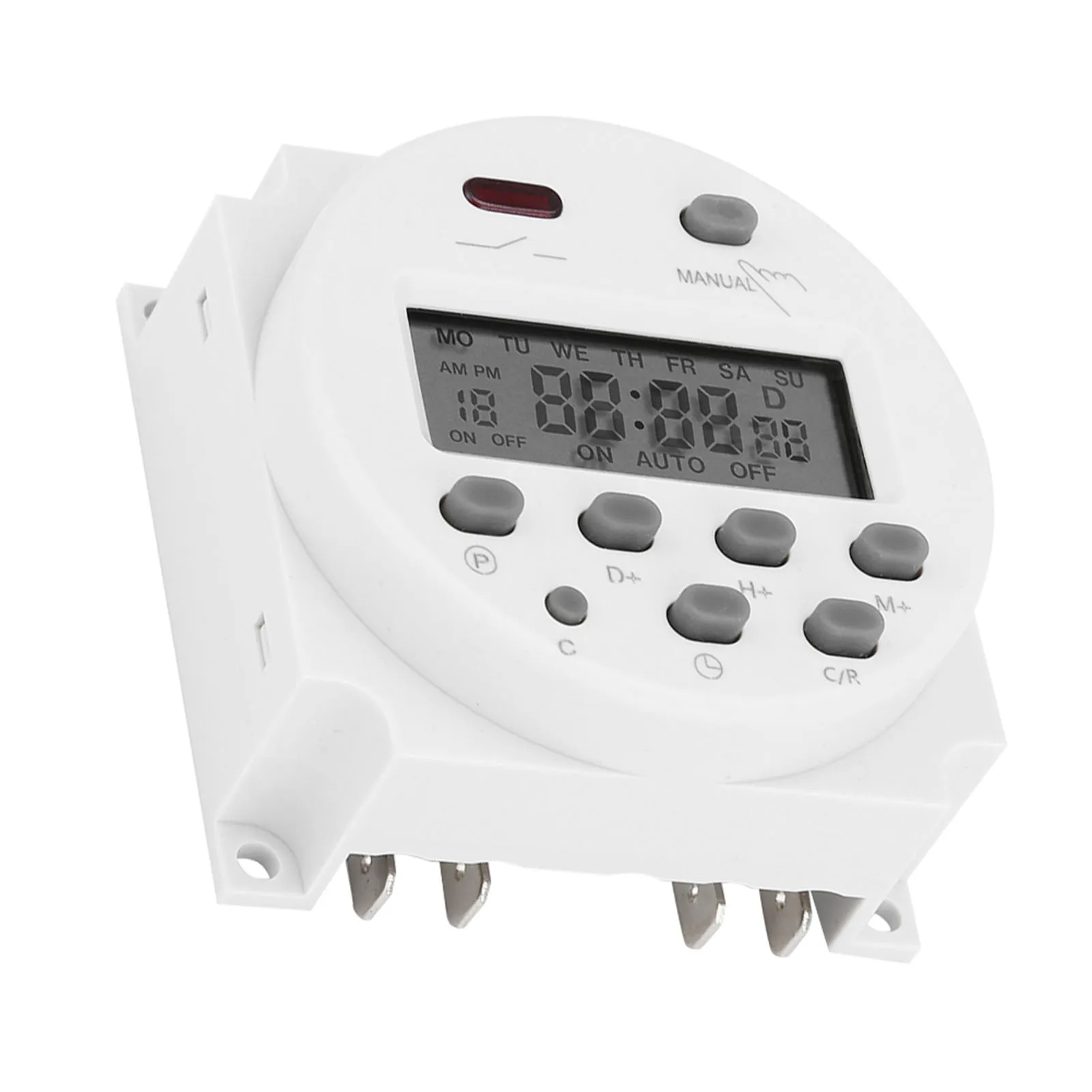 CN101A Timer, Compact Microcomputer-Controlled Timer Switch, Time Switch Relay, Input Voltage 12V