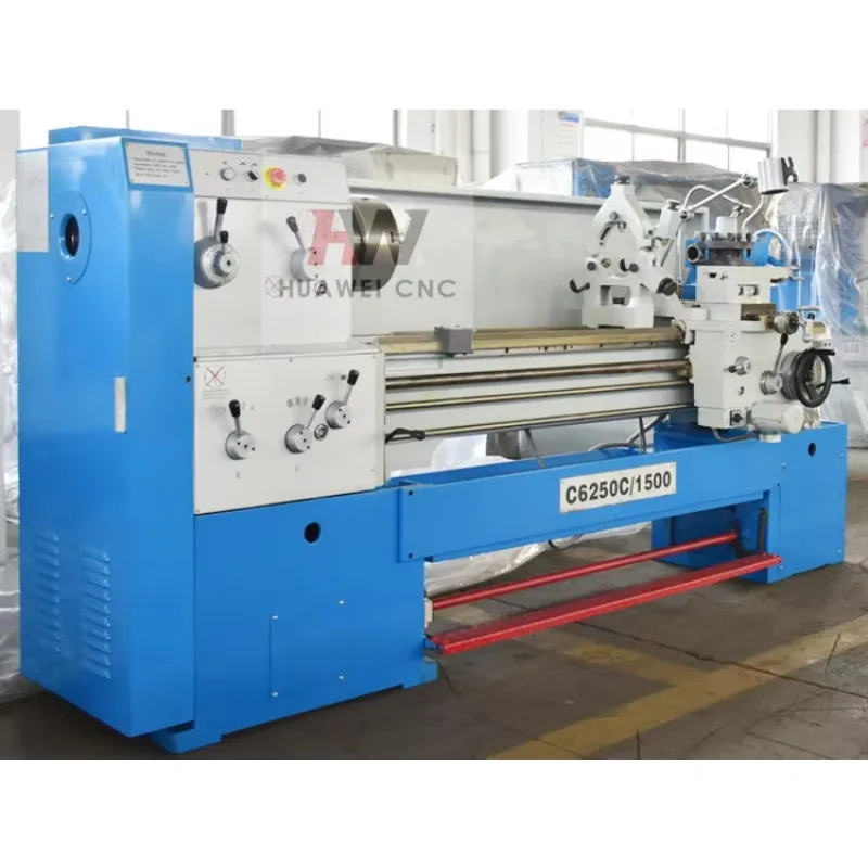 Hot Sell Horizontal Medium Duty Metal Manual Lathe C6250C Made In China