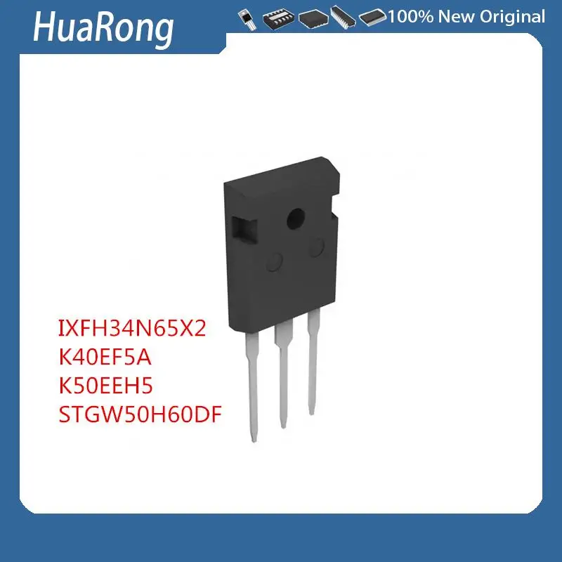 5Pcs/Lot  IXFH34N65X2  34A 650V     K40EF5A  K50EEH5      STGW50H60DF    TO-247