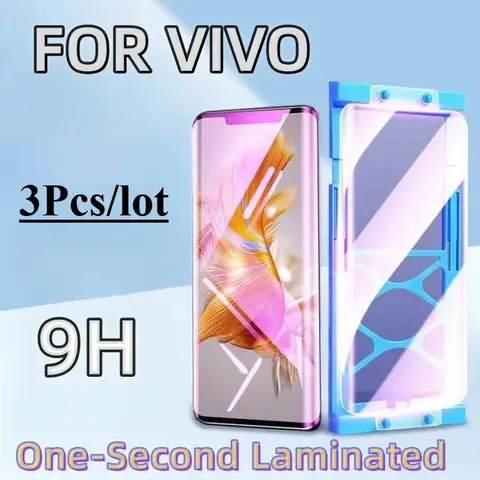 3 Pcs For VIVO X200 Pro mini X100 Ultra X90 X80 X70 X60 X50 Screen Protector Gadgets Accessories Glass Protections Protective
