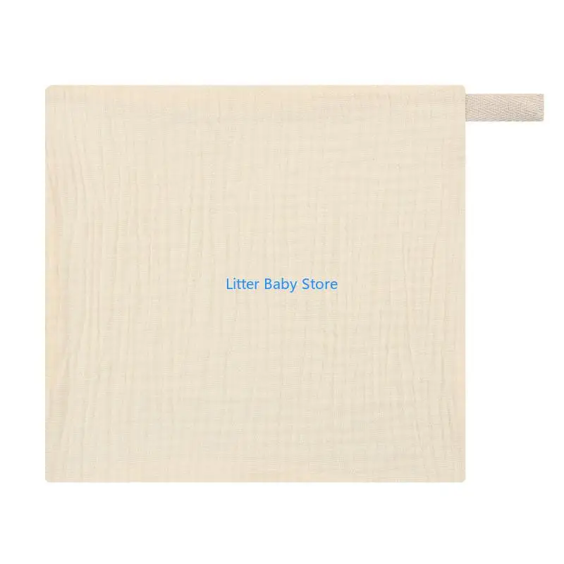 

N80C 5PCS Baby Cotton Soft Saliva Towels Newborn Handkerchief Bathing Feeding Face Washcloth Wipe Burp Bloths Baby Stuff