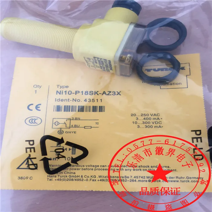 

NI10-P18SK-AZ3X NI10-P18SK-RZ3X Датчик приближения AC DC 100% новое высокое качество
