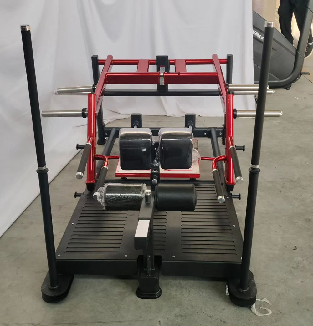 Gym Commercial Strength Workout Hip Thrust Prone Leg Curl Body Building Plate Loaded Machines Deadlift Machine