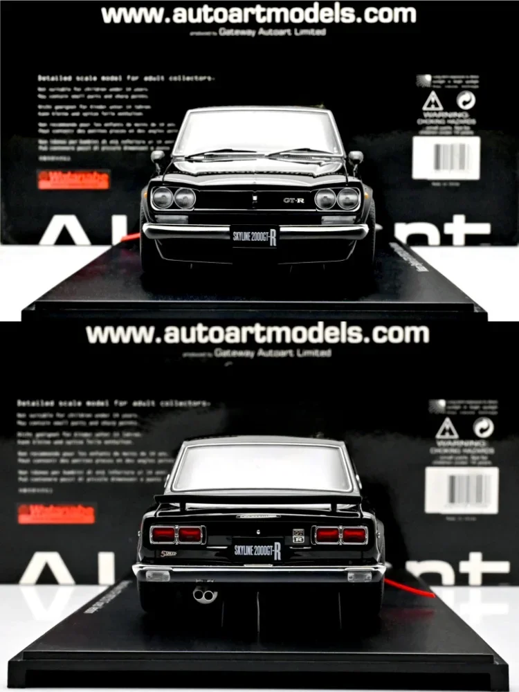 Autoart 1:18 Skyline KPGC10 Tuned Version Simulation Limited Edition All Open Alloy Metal Static Car Model Toy Gift